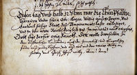 Auszug aus dem Ratsprotokoll; 24. April 1652
(Stadtarchiv Heilbronn)