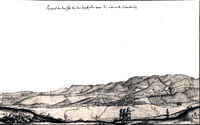 Flein auf einer Ansicht aus der Faberschen Chronik; um 1700
(Stadtarchiv Heilbronn E010-11)