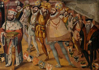 Protestantische Fürsten
Gemälde von Andreas Herrneisen in der Pfarrkirche Kasendorf (Ausschnitt)
