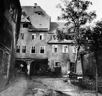 Haus Nr. 398 an der Rosengasse; um 1880
(Stadtarchiv Heilbronn)
