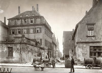 Durchbruch der Kaiserstraße von der Allee aus; 1897
(Stadtarchiv Heilbronn)