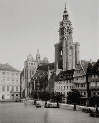 Kilianskirche und Marktplatz; um 1890
(Stadtarchiv Heilbronn)