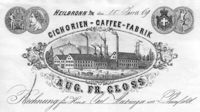 Cichorienfabrik von August Closs; 1860er Jahre
(Stadtarchiv Heilbronn)