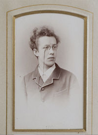Jugendbild von Peter Bruckmann; 1883
(Stadtarchiv Heilbronn)