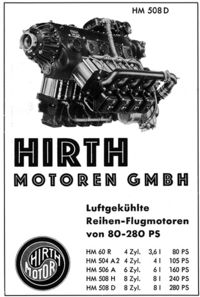 Werbeanzeige der Hirth Motoren GmbH; 1938
(Stadtarchiv Heilbronn)