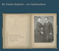 Maybach-Familienalbum
(Stadtarchiv Heilbronn; Entwurf Burkard Pfeifroth, Reutlingen)