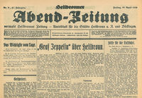 Heilbronner Abend-Zeitung
(Stadtarchiv Heilbronn L008-29)