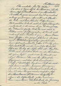 Brief von Emil Beutinger an Ernst Wecker; 12. April 1955
(Stadtarchiv Heilbronn D100-91)