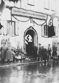 Schrott für den Führer; 20. April 1940
(Stadtarchiv Heilbronn)