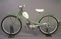 NSU Quickly; 1962 
(Leihgabe des Deutschen Zweirad-Museums Neckarsulm; Foto Stadtarchiv Heilbronn)